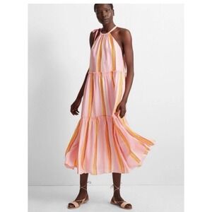 club monaco danielle silk dress CLUB MONACO Womens Danielle Dress, Pink Base/Rose, 4 US at Amazon Women's Clothing store